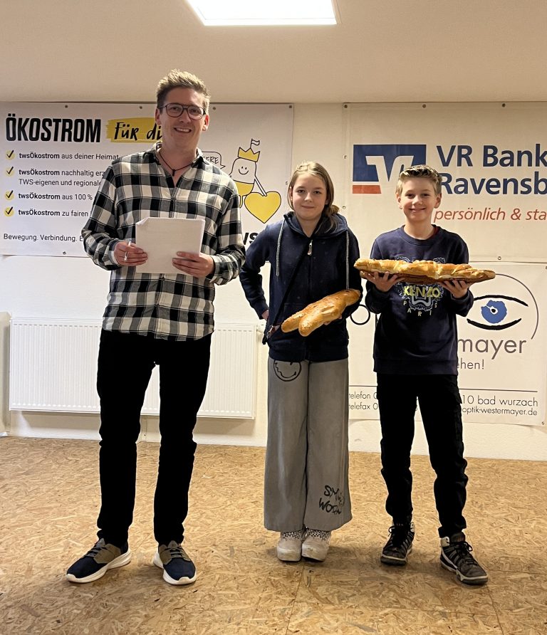 Sieger in der Disziplin Jugend frei beim Nikolausschießen 2025